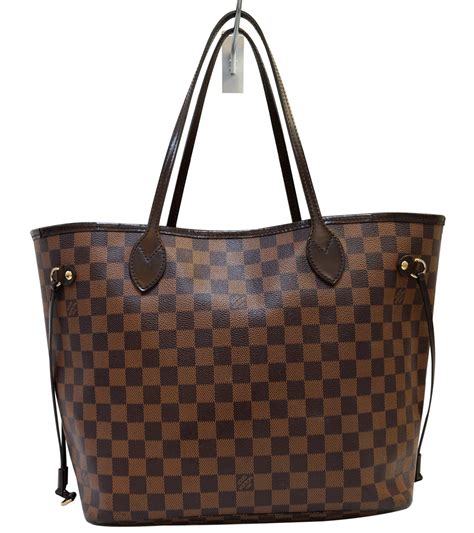 louis vuitton neverfull mm damier ebene vs monogram|How to Spot a Fake Louis Vuitton Neverfull bag—Real VS Fake.